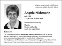 eine Anzeige