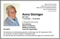eine Anzeige