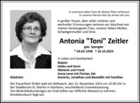eine Anzeige