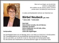 eine Anzeige