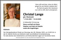 eine Anzeige