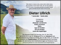 eine Anzeige