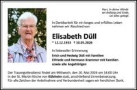 eine Anzeige