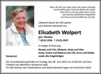 eine Anzeige