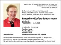 eine Anzeige