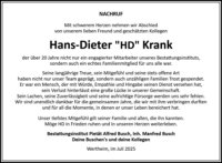 eine Anzeige