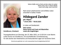 eine Anzeige
