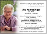 eine Anzeige