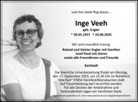 eine Anzeige