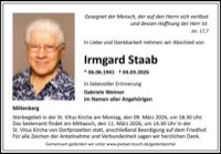 eine Anzeige