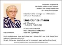 eine Anzeige
