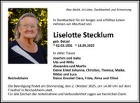 eine Anzeige