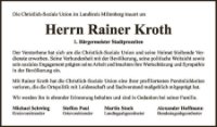eine Anzeige