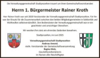 eine Anzeige