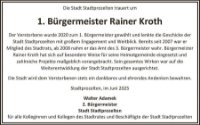 eine Anzeige