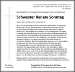eine Anzeige
